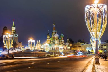 Aziz Basil Katedrali. Moscow, Rusya Federasyonu