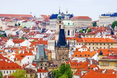 Prag Panoraması. Çek Cumhuriyeti