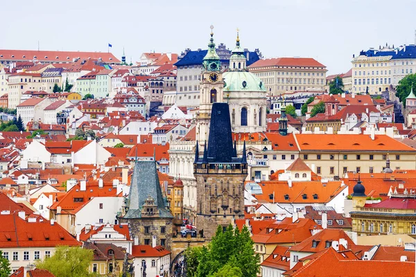 Panorama van Praag. Tsjechische Republiek — Stockfoto