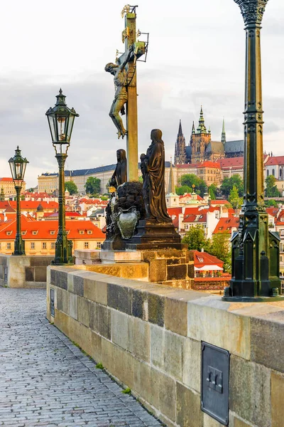 Charles Bridge in Prague. Czech Republic — Stock Photo, Image