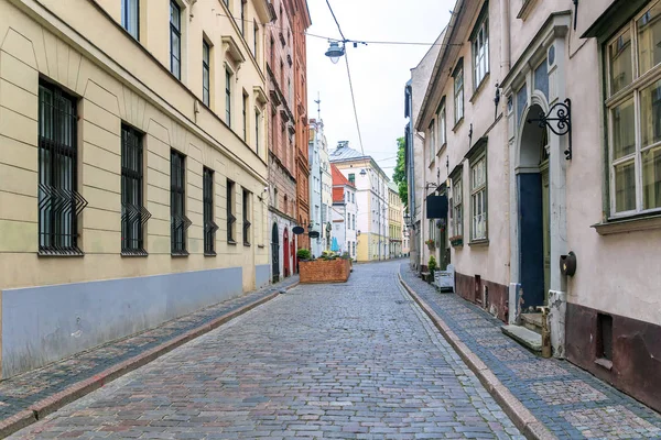 Viejas calles de Riga. Letonia —  Fotos de Stock