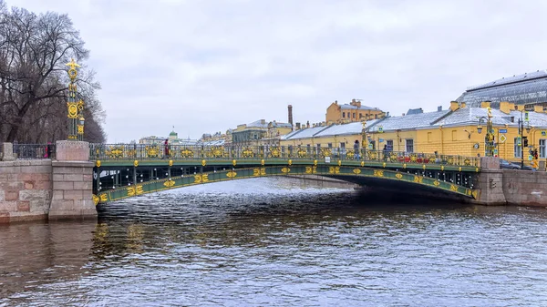 Panteleymonovsky bridge in St. Petersburg, Russia — Stock Photo, Image