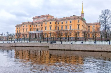 Mikhailovsky Kalesi veya St. Petersburg, Rusya 'daki Mühendis Şatosu