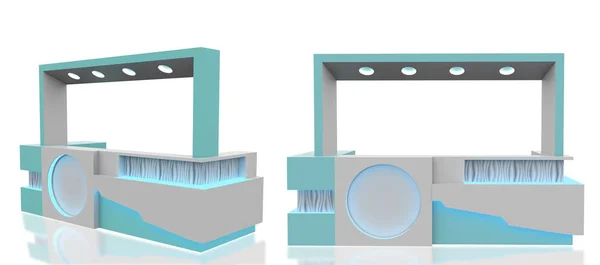 Tanıtım ve sergi için 3B sayacı oluşturma.