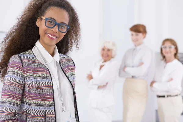 Arbeit, die Ihnen Zufriedenheit gibt — Stockfoto