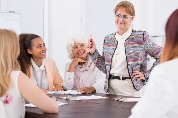 Stiftungstreffen für Frauen — Stockfoto