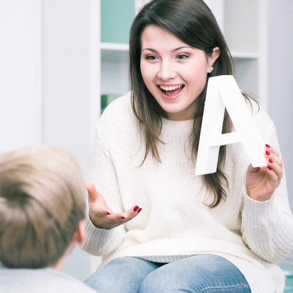 Nu proberen te herhalen na mij — Stockfoto