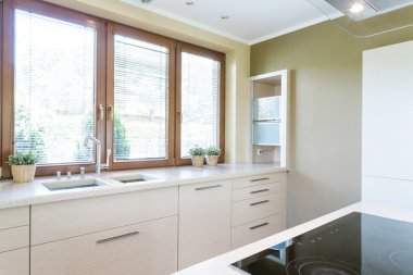 Hafif ve taze mutfak tasarımı