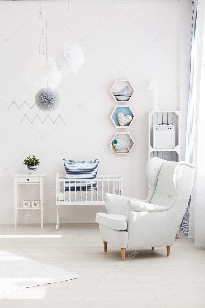 baby room armchair