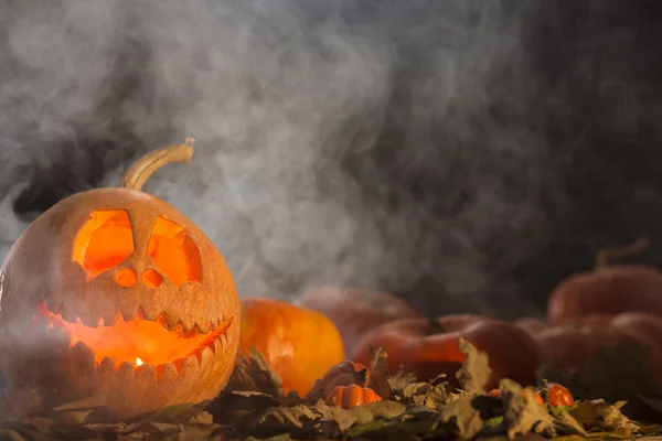 Calabaza de halloween de miedo —  Fotos de Stock