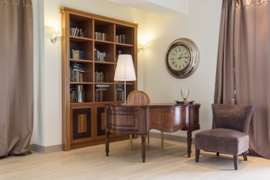 Kütüphane ve piyano