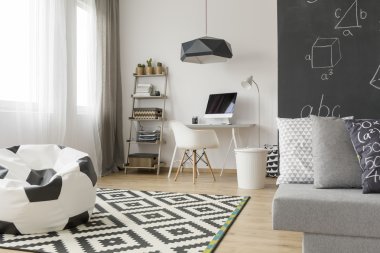 Yeni bir stil fikir fonksiyonel genç odası