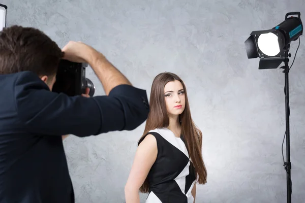 Her dreams of becoming a model are coming true — Stock Photo, Image