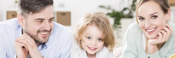 De belangrijkste zijn gedeelde vreugdevolle momenten — Stockfoto