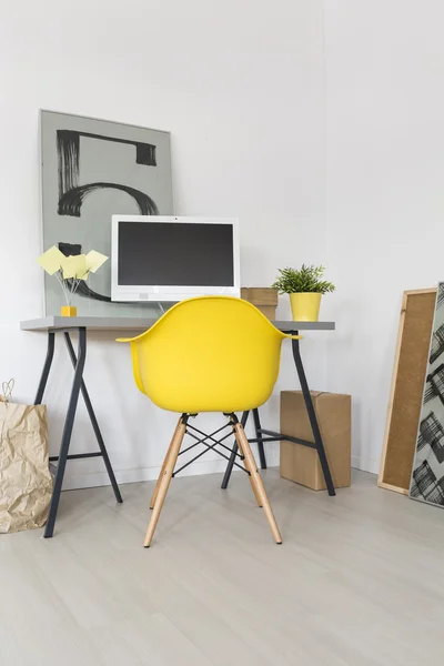 Simple idea de oficina en casa —  Fotos de Stock