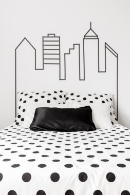 Polka dot yatak