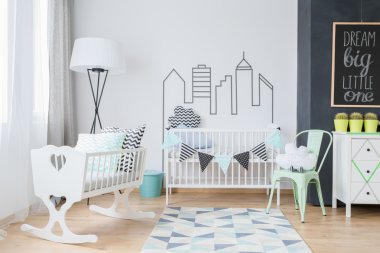 Oda bir kız bebek için hazır