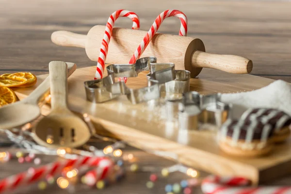 Dolci natalizi fatti in casa — Foto Stock