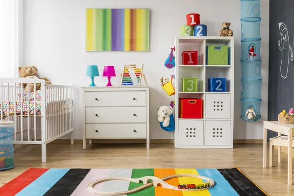 Renkli ve güzel çocuk odası — Stok fotoğraf