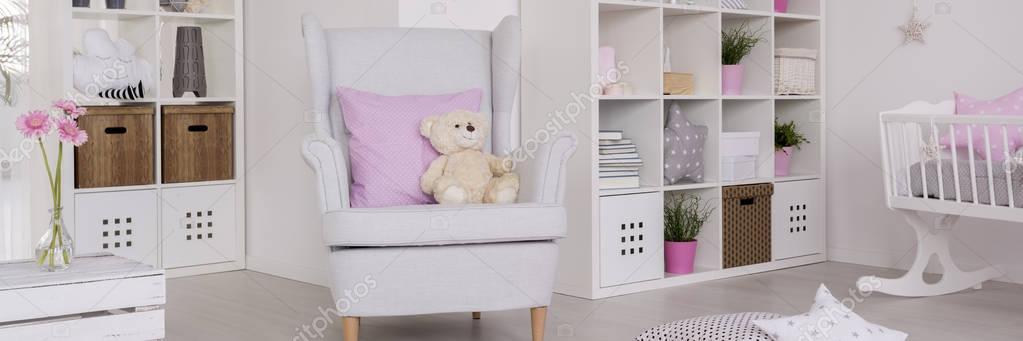 nursery armchair