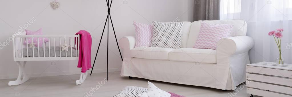 Chambre Bebe Blanche Classique Image Libre De Droit Par Photographee Eu C