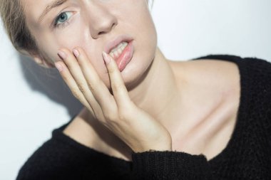 Depresif kadın umutsuzluk