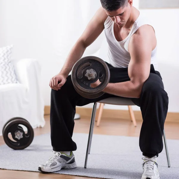 Cuida su musculatura. —  Fotos de Stock