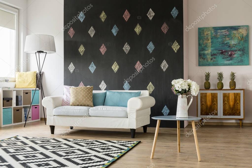 Moderne woonkamer in pastel kleuren — Stockfoto © photographee.eu ... Moderne woonkamer in pastel kleuren — Stockfoto © photographee.eu ...
