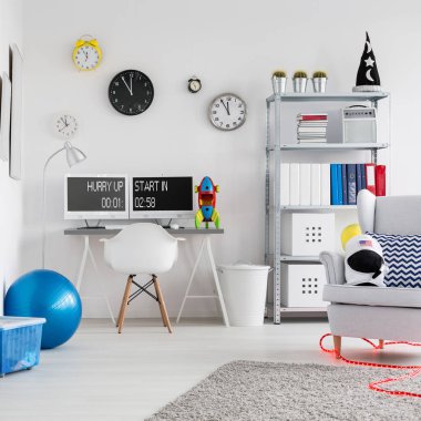 Alan çocuklar için oda ilham