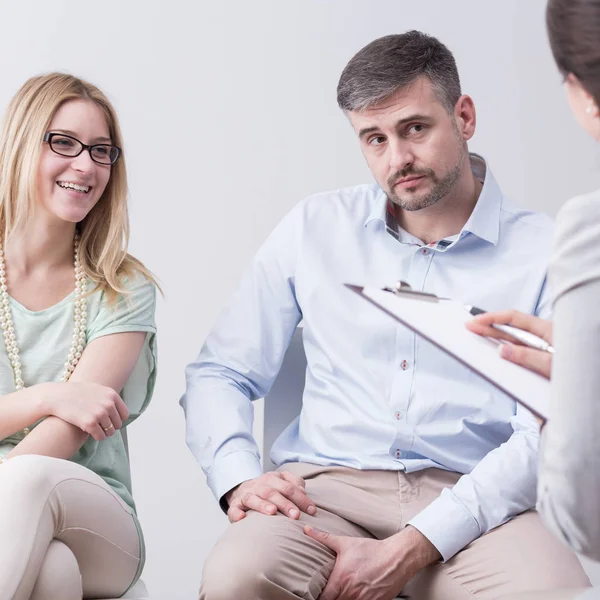 Pareja con problema — Foto de Stock