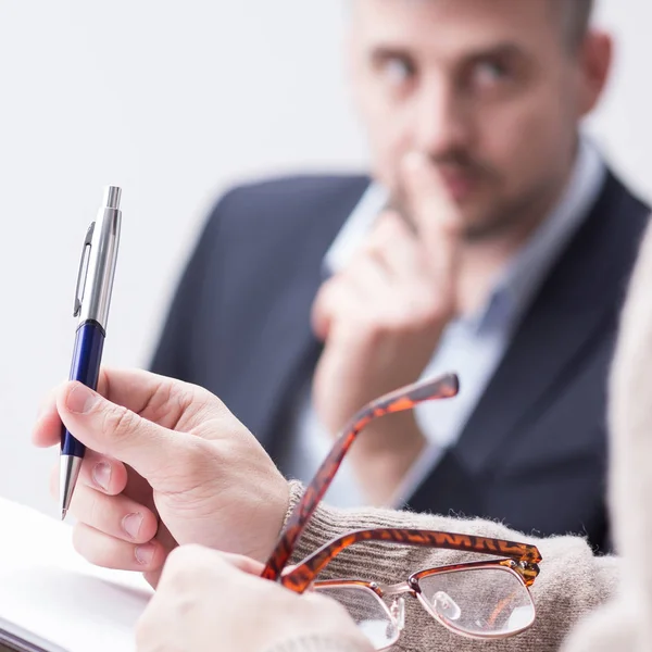 Zodat je niet kan omgaan met stress... — Stockfoto