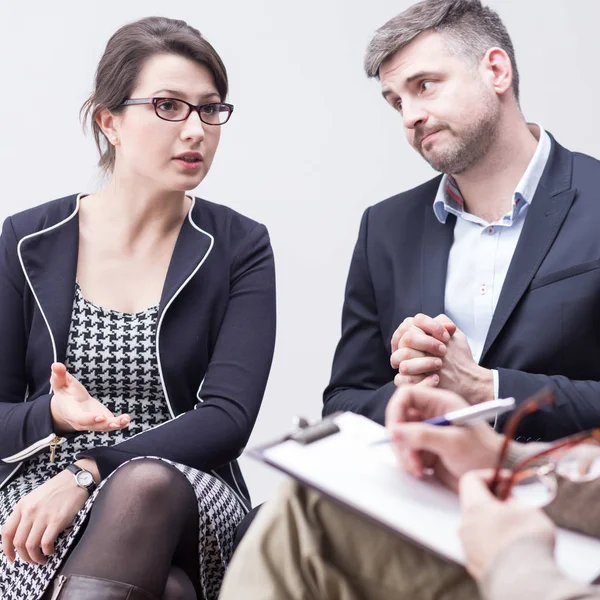 Quarrel in matrimonio — Foto Stock