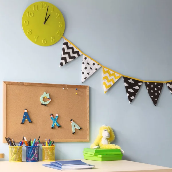 Close-up of a work space — Stock Photo, Image