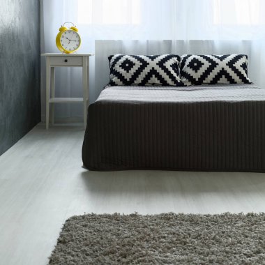 Modern minimalist yatak odası