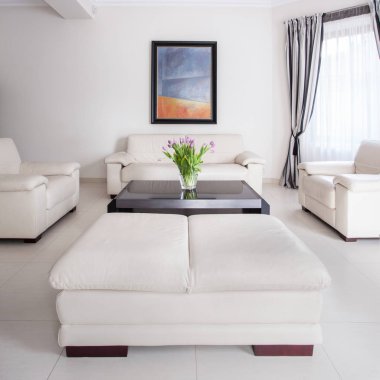 Beyaz Salon tasarım