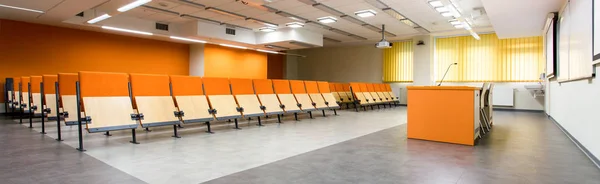 Modern lecture hall in college — Stock Photo, Image