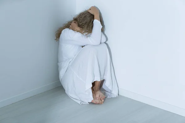 Patient with an anxiety disorder — Stock Photo, Image