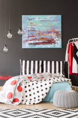 Rahat yatak dağınık yatak