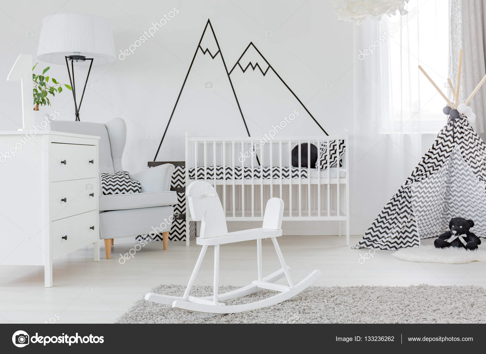 Gyermek hálószoba fali matrica — stock fotó © photographee.eu ...