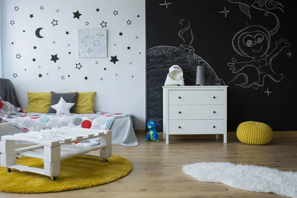Детская комната для творчества — стоковое фото