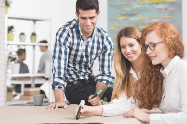 Modern iç yaratıcı işçi 