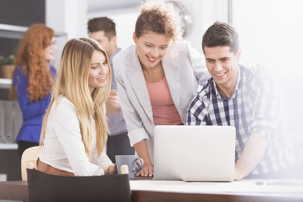 Young team running own business — Stock Photo, Image