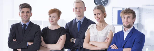 Team av unga företagare — Stockfoto