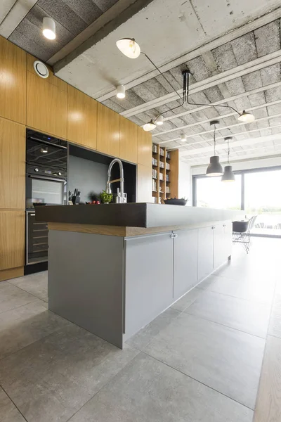 Dapur terbuka modern — Stok Foto