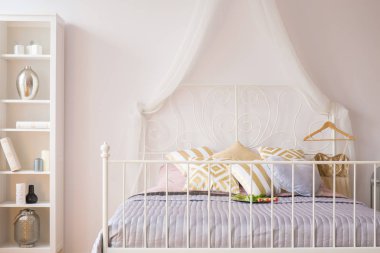 İle metal yatak başı yatak 