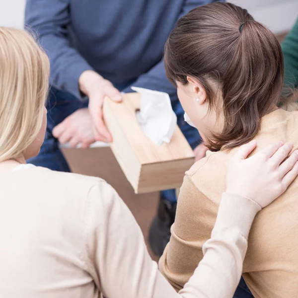 Problemi nella vita della donna — Foto Stock