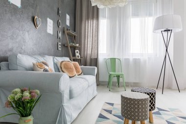 dekore edilmiş salon