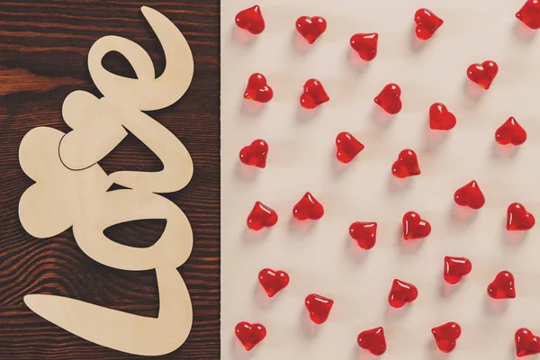 Valentijn hart decoratie — Stockfoto