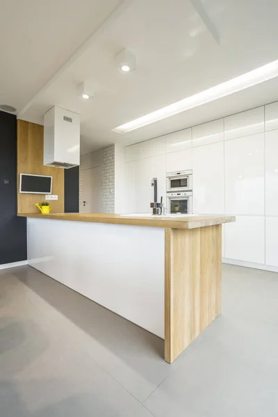 Cucina minimalista interni — Foto Stock