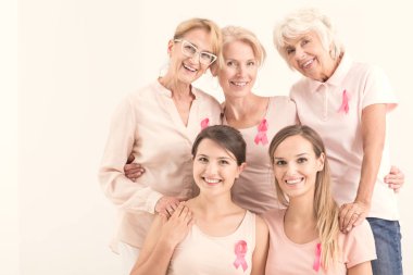 Multigenerational women and campaign clipart